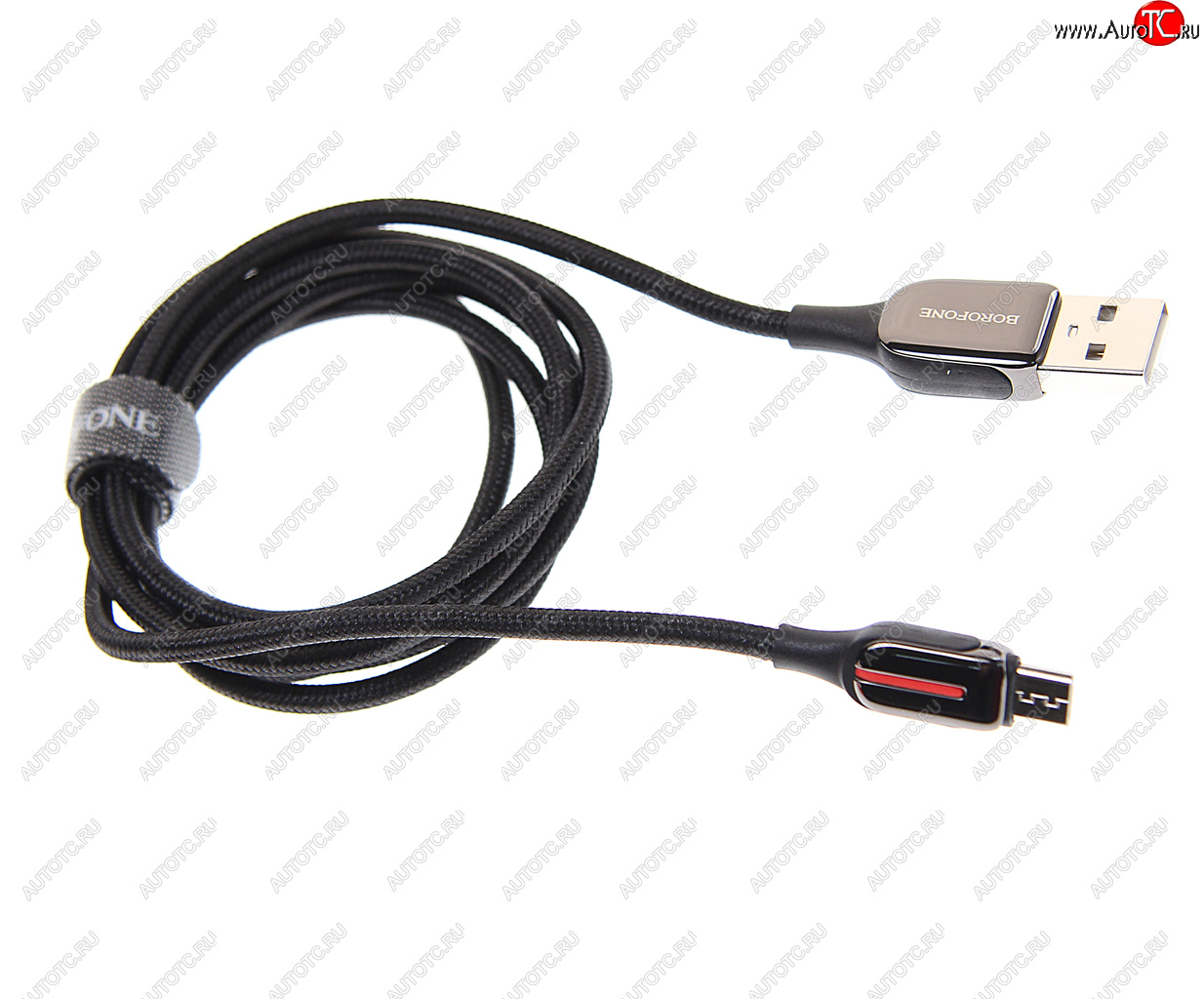 275 р. Кабель micro USB 1.2м черный BOROFONE BOROFONE bu14 black  с доставкой в г. Керчь
