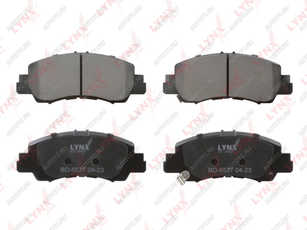 2 049 р. Колодки тормозные передние (4шт.) LYNX Mitsubishi Eclipse Cross GK дорестайлинг (2017-2021)  с доставкой в г. Керчь