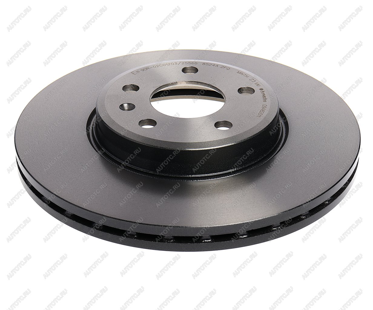 5 999 р. Диск тормозной AUDI A4 (07-),A5 (07-) передний (1шт.) BREMBO BREMBO 09.a820.11  с доставкой в г. Керчь