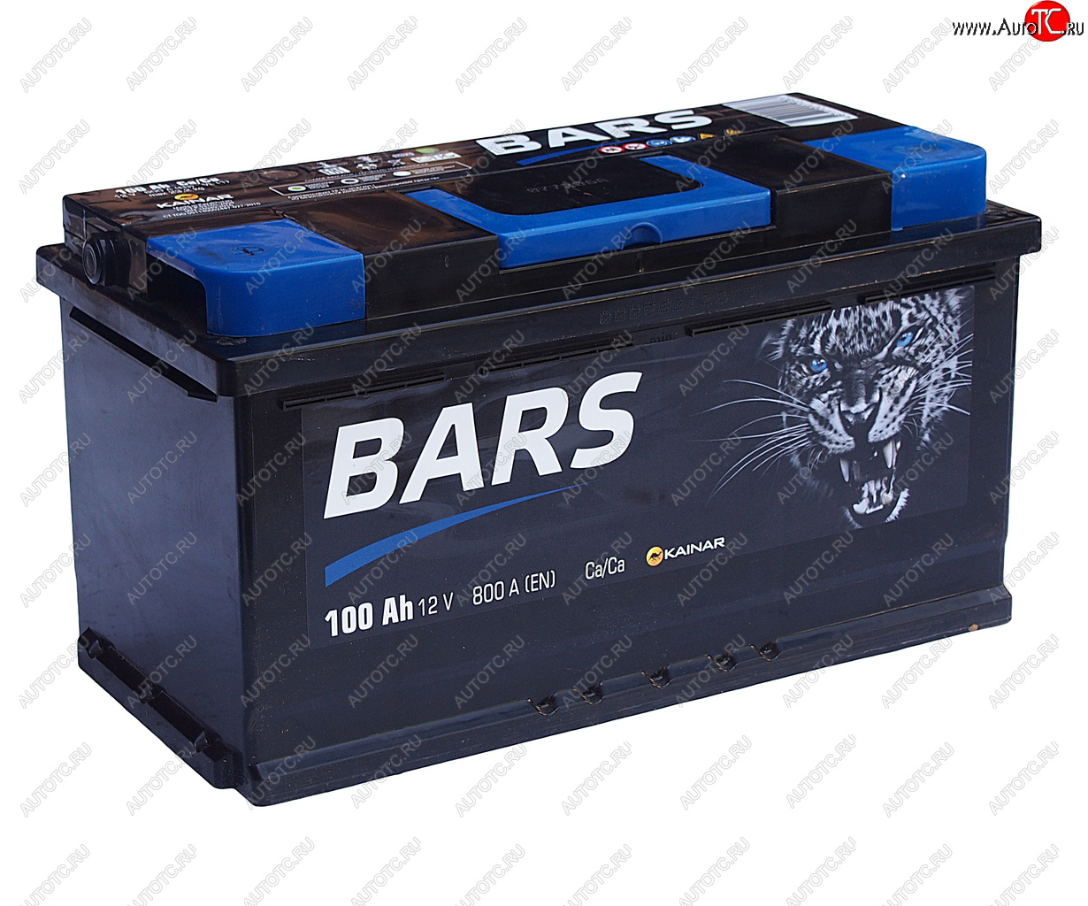 10 649 р. Аккумулятор BARS 100Ач BARS 6ст100(1)  с доставкой в г. Керчь