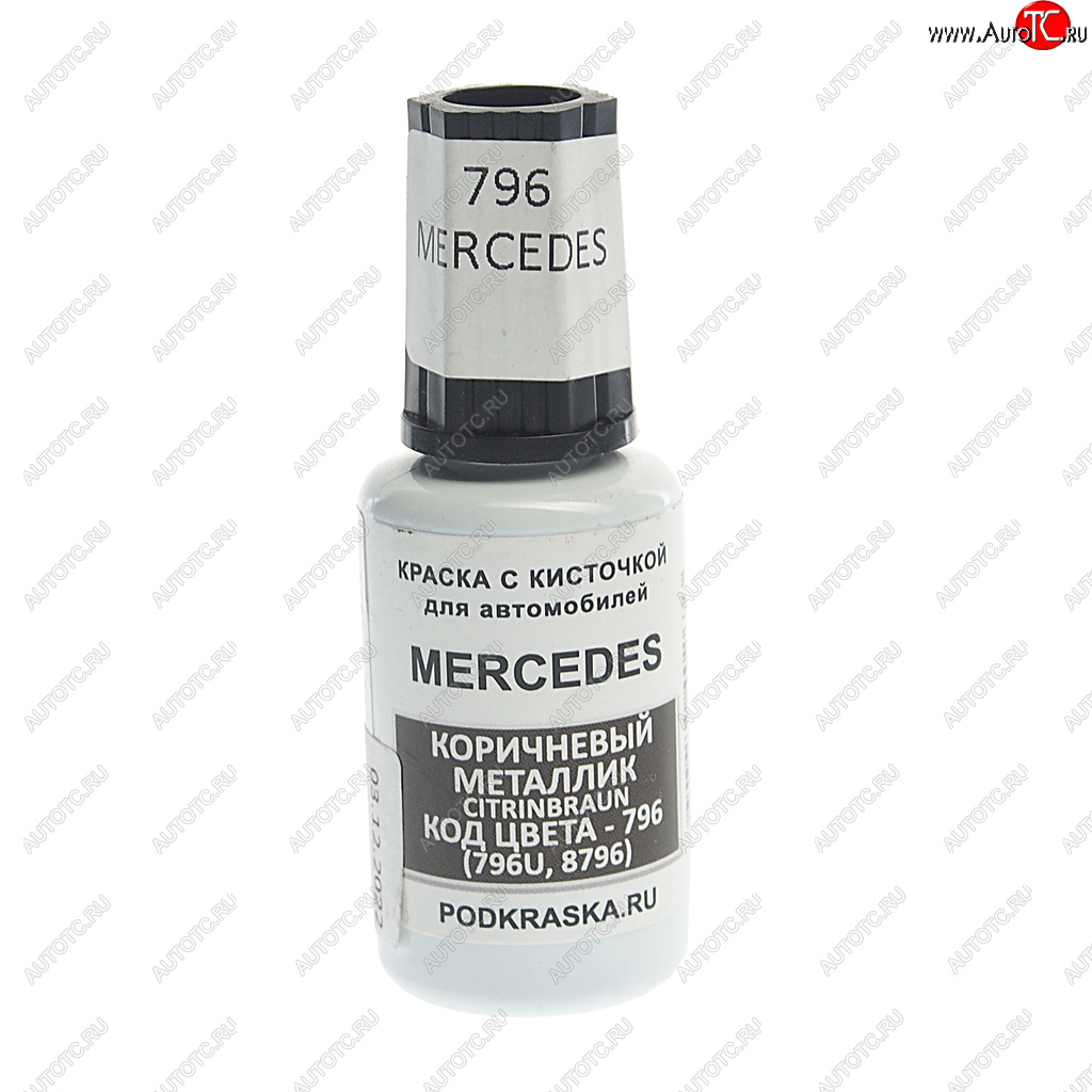 389 р. Краска с кистью 20мл MERCEDES 796 PODKRASKA PODKRASKA 796  с доставкой в г. Керчь