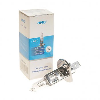 83 р. Лампа 24V H1 70W P14.5s Long Life HNG HNG 24170  с доставкой в г. Керчь. Увеличить фотографию 1