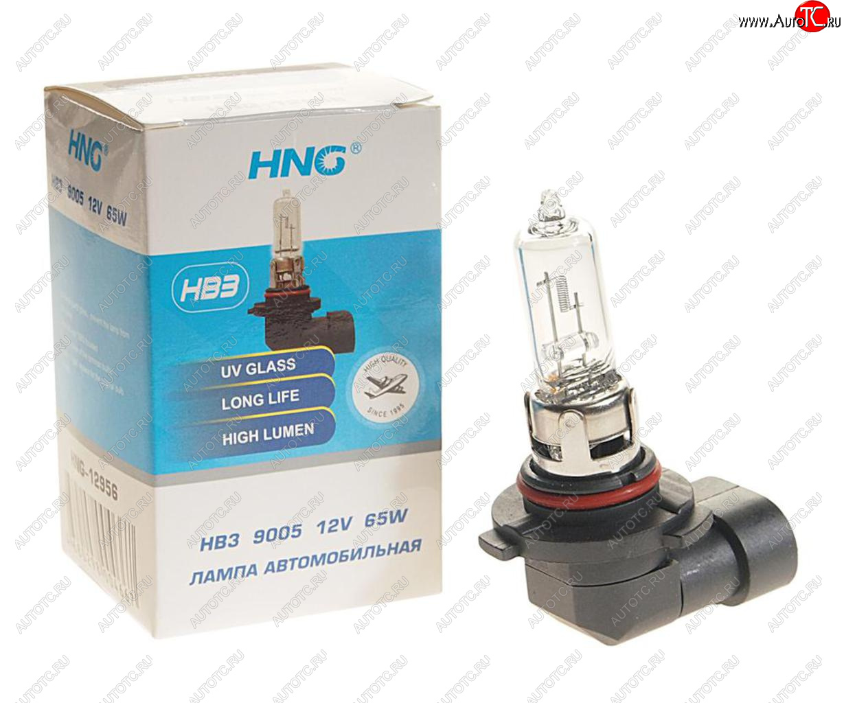 118 р. Лампа 12V HB3 65W P20d Long Life HNG HNG 12956  с доставкой в г. Керчь