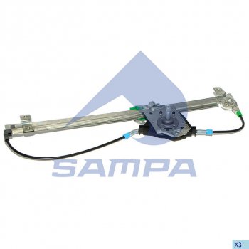 1 159 р. Стеклоподъемник MERCEDES Atego двери передней левой механический SAMPA SAMPA 204.152  с доставкой в г. Керчь. Увеличить фотографию 1