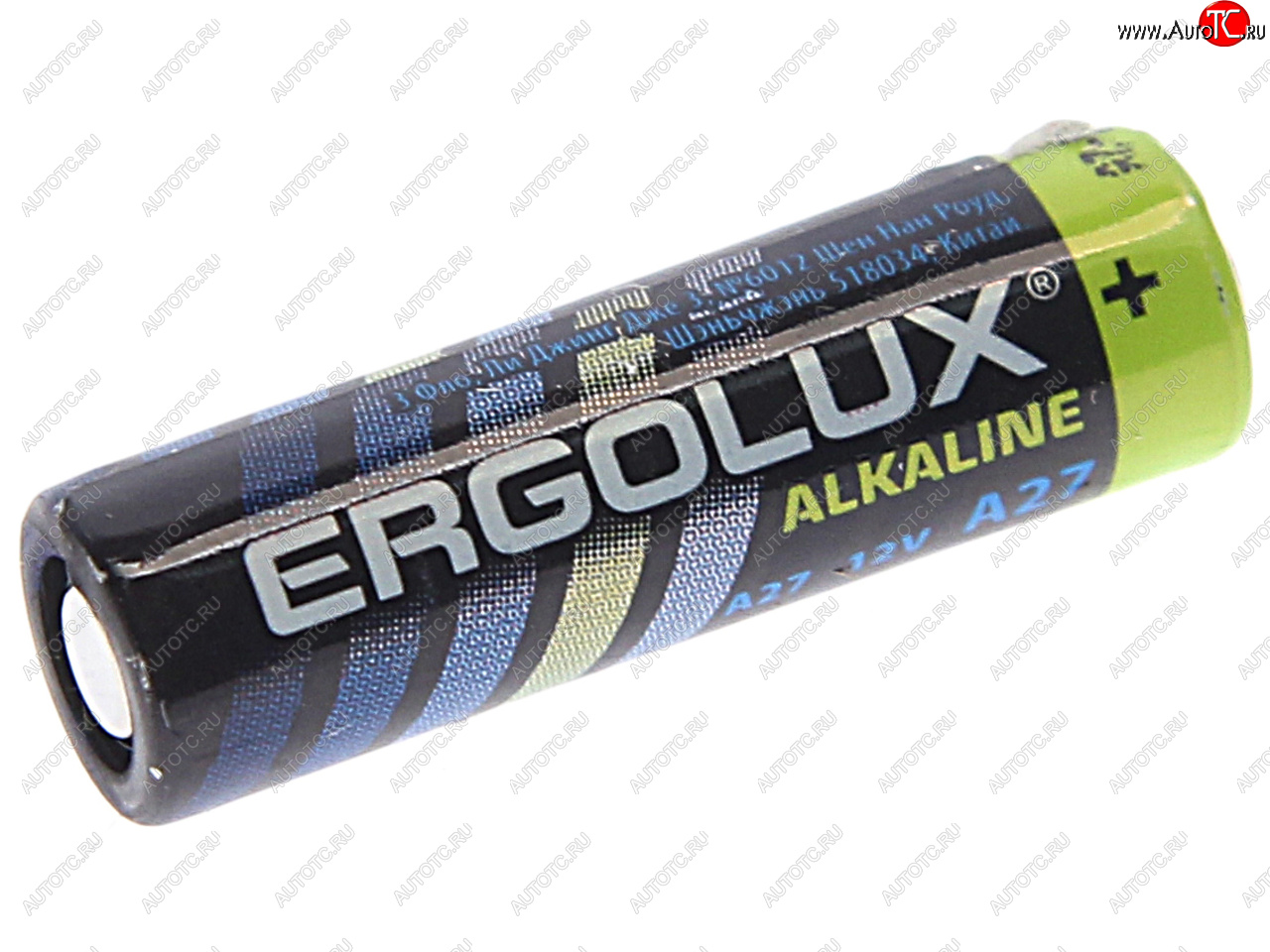 54 р. Батарейка A27 12V (пульт сигнализации) блистер 5шт. (цена за 1шт.) Alkaline ERGOLUX ERGOLUX a27-bp5  с доставкой в г. Керчь