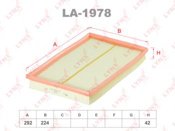589 р. Фильтр воздушный OPEL Astra G (00-05),Zafira (00-05) (2.2 16V) LYNX LYNX la1978  с доставкой в г. Керчь. Увеличить фотографию 1
