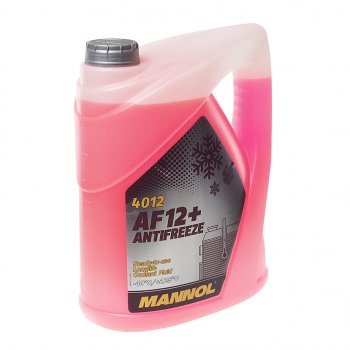 1 499 р. Антифриз красный -40C 5л AF12+ Long Life OAT 4012 MANNOL MANNOL 2039  с доставкой в г. Керчь. Увеличить фотографию 1