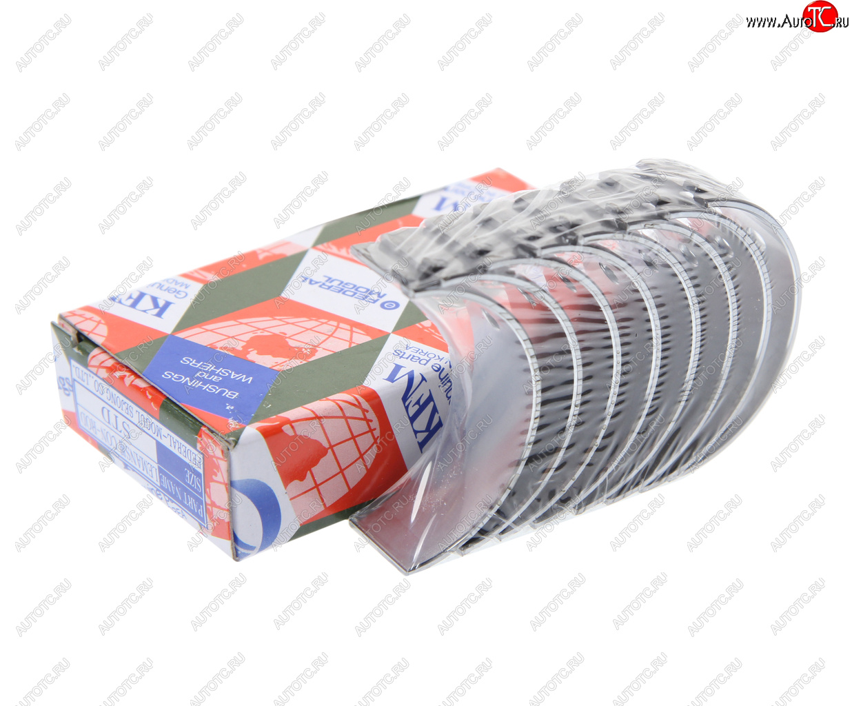 1 059 р. Вкладыши DAEWOO Nexia (95-) шатунные d+0.00 комплект (8шт.) KFM KFM 93742707  с доставкой в г. Керчь