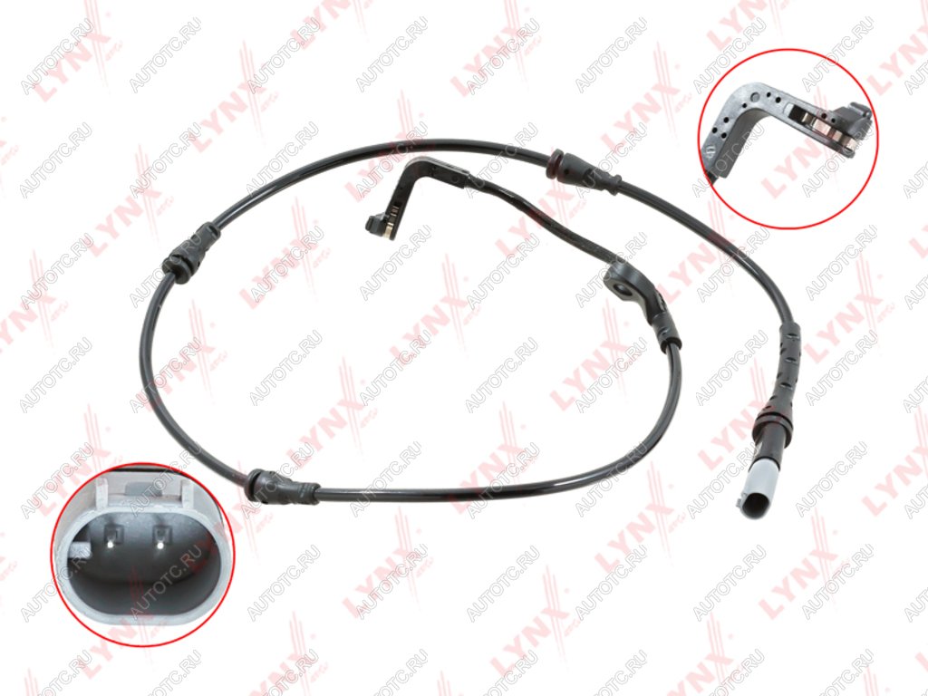 889 р. Датчик износа тормозных колодок BMW X5 (E70),X6 (E71) передний (1шт.) LYNX LYNX bw1052  с доставкой в г. Керчь