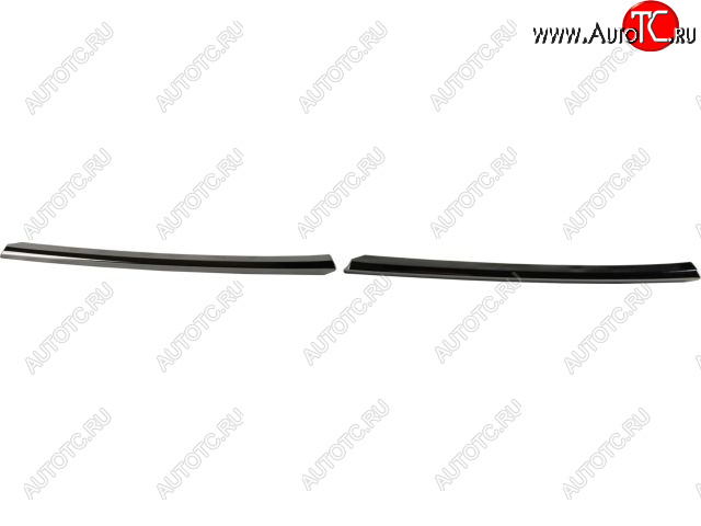 1 149 р. Молдинги решетки радиатора (пр-во Италия) BODYPARTS Renault Fluence рестайлинг (2012-2016) (хром)  с доставкой в г. Керчь
