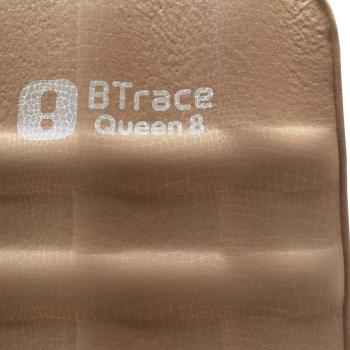 12 589 р. Коврик надувной утеплённый BTrace Queen 8, 198х68х7,5 см (Коричневый)  m0228  с доставкой в г. Керчь. Увеличить фотографию 2