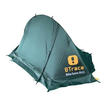 9 439 р. Палатка BTrace Bike base ALU (зеленая)  t0526  с доставкой в г. Керчь. Увеличить фотографию 1
