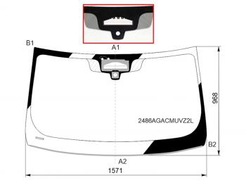 27 999 р. Стекло лобовое (Три камеры Датчик дождя Проекция Молдинг 5D LBK) BMW 6-Series Gran Turismo 20- FUYAO 2486AGACMUVZ2L  с доставкой в г. Керчь. Увеличить фотографию 1