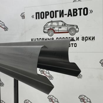 Левый порог (Ремкомплект) Пороги-Авто Audi A3 ( 8L1 хэтчбэк 3 дв.,  8LA хэтчбэк 5 дв.,  8P1 хэтчбэк 3 дв.,  8PA хэтчбэк 5 дв.,  8VA хэтчбэк 5 дв.,  8VS седан,  8V1,  8Y хэтчбэк 5 дв.,  8Y седан) (1996-2022) дорестайлинг, рестайлинг, 1-ый рестайлинг, 2-ой рестайлинг, 3 рестайлинг, 3-ий рестайлинг, хэтчбэк 3 дв. дорестайлинг, рестайлин, хэтчбэк 3 дв. рестайлинг (холоднокатаная сталь 1 мм)
