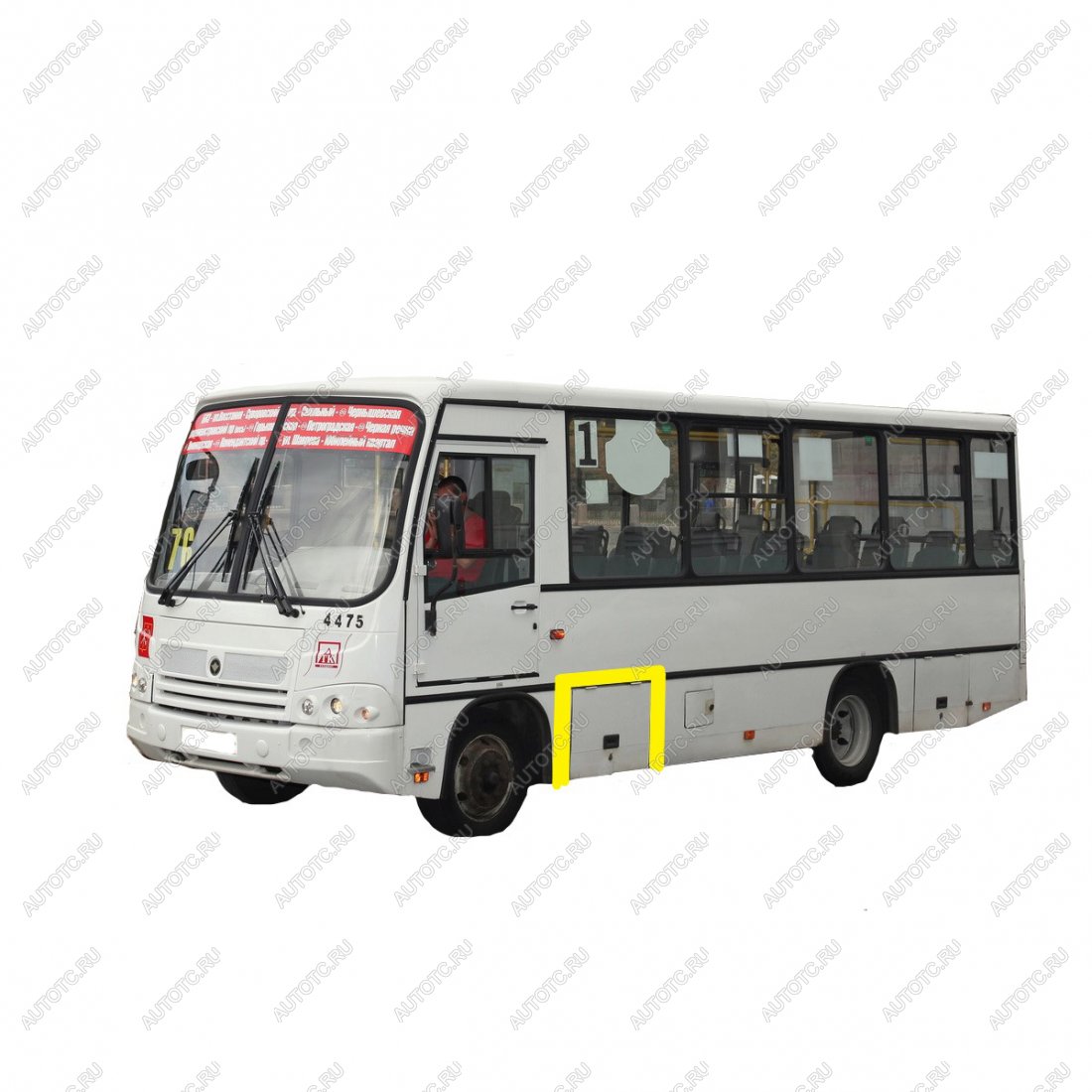 3 399 р. Ремкомплект вокруг левого переднего ящика ПАЗ 320412   kahxg  с доставкой в г. Керчь