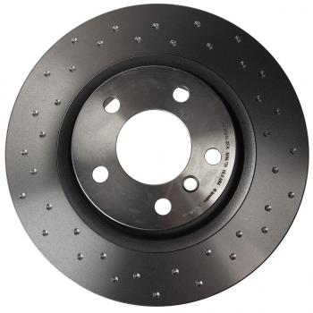 9 749 р. Диск тормозной BMW X3 (F25),X4 (F26) задний (перфорированный) (1шт.) BREMBO BREMBO 09b5691x  с доставкой в г. Керчь. Увеличить фотографию 3