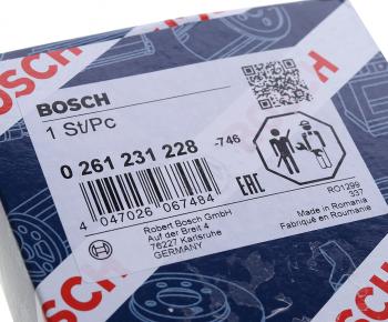 2 059 р. Датчик детонации HYUNDAI Solaris (10-) KIA Rio (11-) BOSCH BOSCH 0261231228  с доставкой в г. Керчь. Увеличить фотографию 4