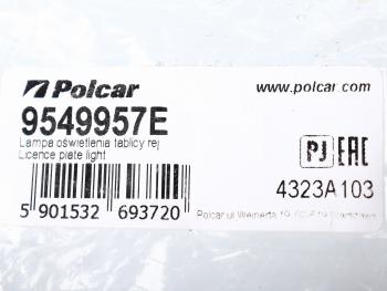719 р. Фонарь освещения знака номерного SKODA Superb (02-) POLCAR POLCAR 9549957e  с доставкой в г. Керчь. Увеличить фотографию 4