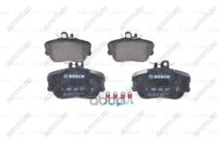 3 399 р. Колодки тормозные передние (4шт.) BOSCH Mercedes-Benz C-Class W202 дорестайлинг седан (1993-1997)  с доставкой в г. Керчь