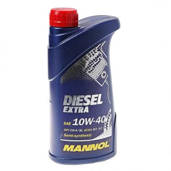 769 р. Масло дизельное DIESEL EXTRA 10W40 CH-4SL псинт.1л 7504 MANNOL MANNOL 1105  с доставкой в г. Керчь. Увеличить фотографию 1