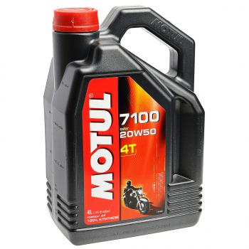 6 599 р. Масло моторное 7100 4T 20W50 синт.4л MOTUL MOTUL 104104  с доставкой в г. Керчь. Увеличить фотографию 1
