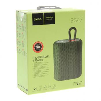 1 099 р. Колонка беспроводная bluetooth HOCO HOCO bs47 хаки  с доставкой в г. Керчь. Увеличить фотографию 3