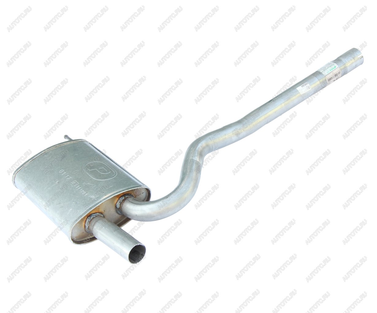 6 199 р. Резонатор AUDI A4 POLMOSTROW POLMOSTROW 0117  с доставкой в г. Керчь