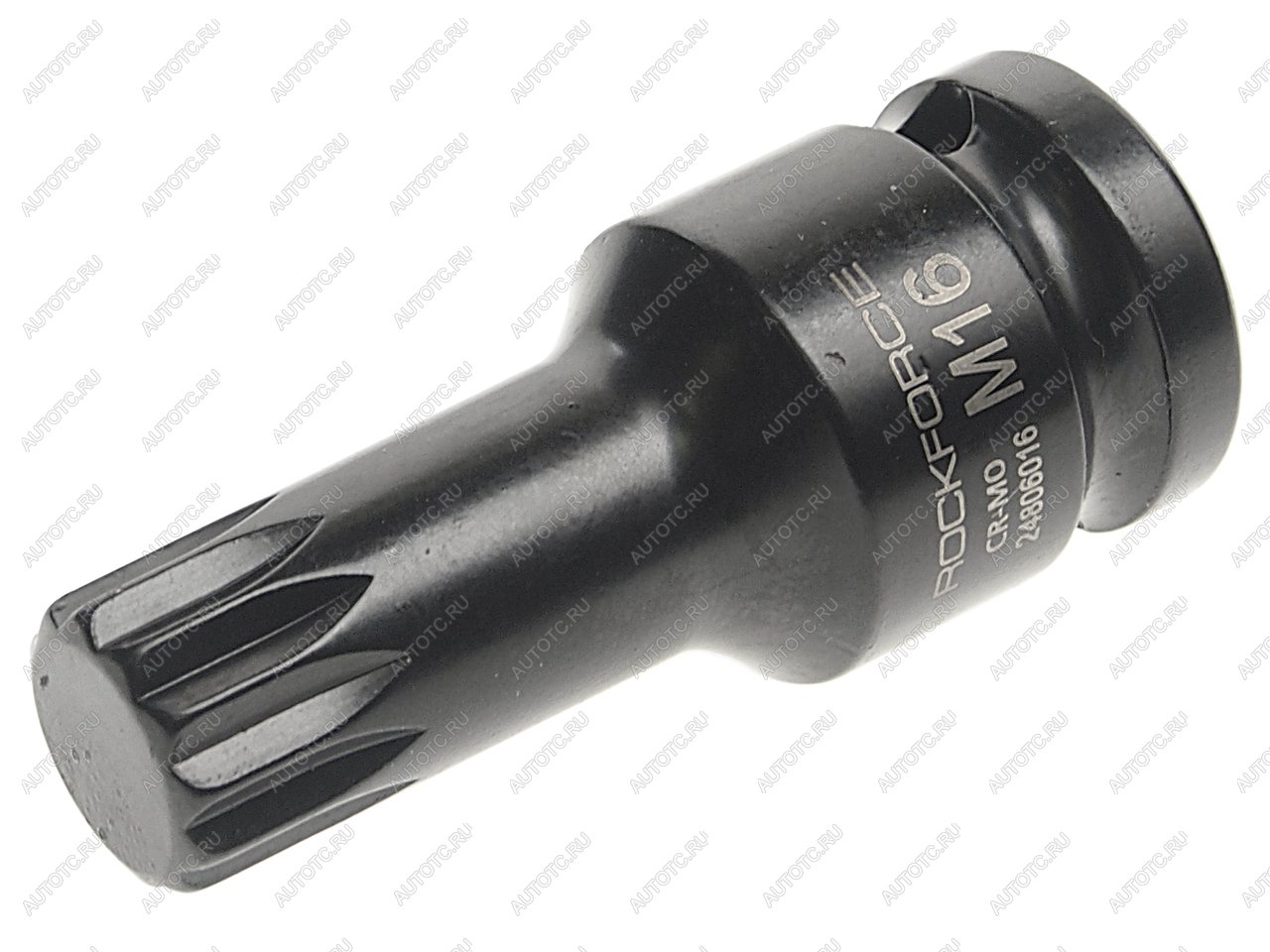 399 р. Бита-головка 12 SPLINE M16 ударная ROCKFORCE ROCKFORCE rf-24806016  с доставкой в г. Керчь