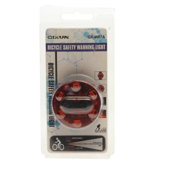 499 р. Фонарь велосипедный задний USB кабель с аккумулятором 3 функции Led RAPIDO RAPIDO qx-w07a  с доставкой в г. Керчь. Увеличить фотографию 3
