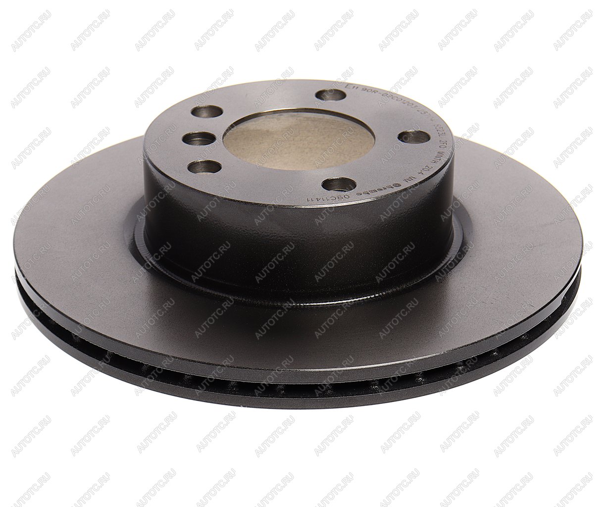 5 999 р. Диск тормозной BMW 3 (F30) передний (1шт.) BREMBO BREMBO 09.c114.11  с доставкой в г. Керчь