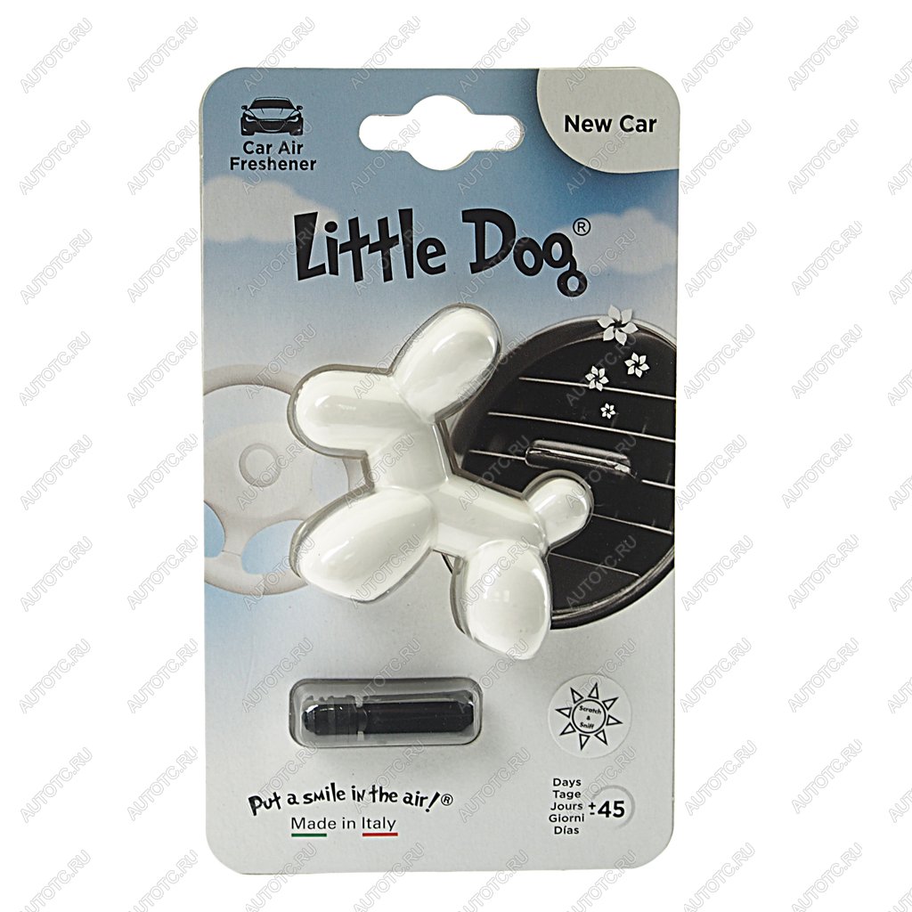 299 р. Ароматизатор на дефлектор полимерный (Новая машина) Little Dog DRIVE INT DRIVE INT ed0202  с доставкой в г. Керчь