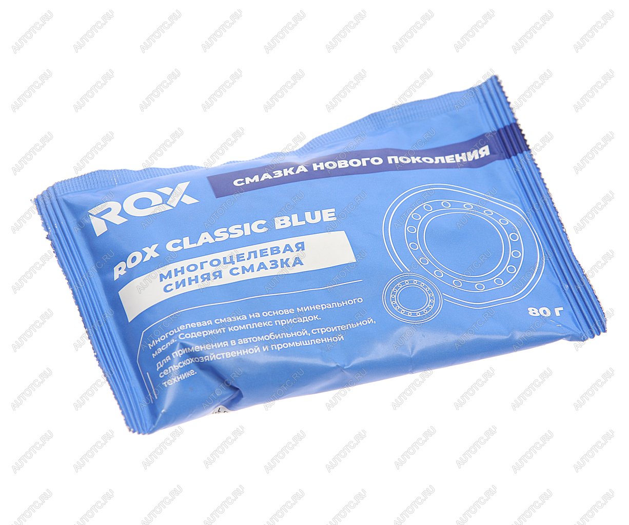 142 р. Смазка литиевая многоцелевая CLASSIC BLUE 80г (синяя) ROX ROX r161  с доставкой в г. Керчь