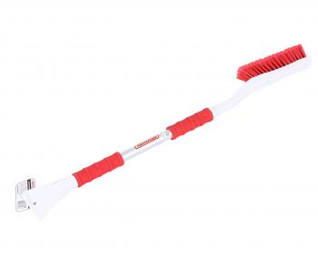 Щетка со скребком 88см бело-красная SKYWAY SKYWAY s07801024