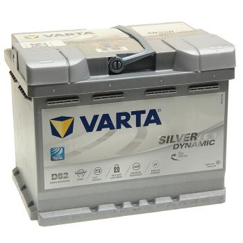 22 999 р. Аккумулятор VARTA Silver Dynamic AGM 60Ач обратная полярность VARTA 6ст60(0) d52 (a8)  с доставкой в г. Керчь. Увеличить фотографию 1