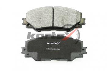 1 559 р. Колодки тормозные передние (4шт.) KORTEX Toyota Corolla E140 седан дорестайлинг (2007-2010)  с доставкой в г. Керчь. Увеличить фотографию 3