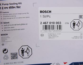 1 349 р. Прокладка VW Jetta ТНВД комплект BOSCH BOSCH 2467010003  с доставкой в г. Керчь. Увеличить фотографию 3