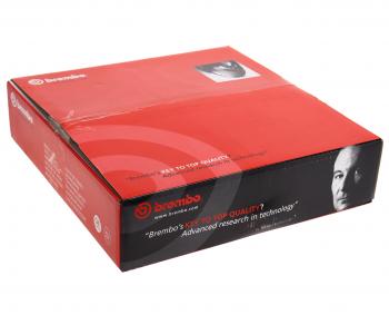 6 749 р. Диск тормозной BMW 3 (E90,91,92) (2.02.5),X1 (E84) (2.0) передний (1шт.) BREMBO BREMBO 09b33721  с доставкой в г. Керчь. Увеличить фотографию 3