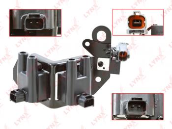Катушка зажигания HYUNDAI Accent (06-),Elantra,Getz KIA Rio (05-),Cerato LYNX LYNX spl1041