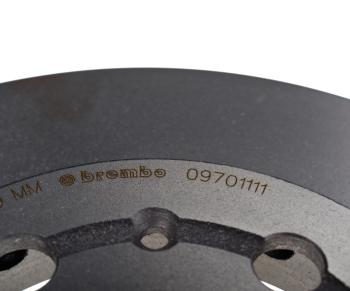 4 399 р. Диск тормозной VW Golf 4,5 AUDI A2,A3 SKODA Fabia,Octavia передний (1шт.) BREMBO BREMBO 09.7011.11  с доставкой в г. Керчь. Увеличить фотографию 5