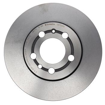 4 399 р. Диск тормозной VW Golf 4,5 AUDI A2,A3 SKODA Fabia,Octavia передний (1шт.) BREMBO BREMBO 09.7011.11  с доставкой в г. Керчь. Увеличить фотографию 3