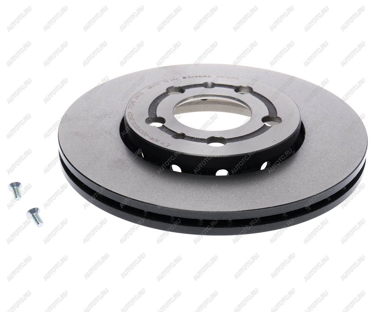 4 399 р. Диск тормозной VW Golf 4,5 AUDI A2,A3 SKODA Fabia,Octavia передний (1шт.) BREMBO BREMBO 09.7011.11  с доставкой в г. Керчь