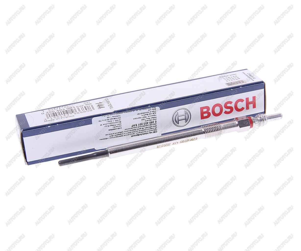 1 979 р. Свеча накаливания VOLVO XC90 (06-14),S60 (05-09),XC60 (08-) BOSCH BOSCH 0250403001  с доставкой в г. Керчь