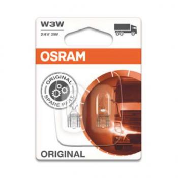 153 р. Лампа 24V W3W W2.1x9.5d блистер (2шт.) OSRAM OSRAM 2841-02b  с доставкой в г. Керчь. Увеличить фотографию 1