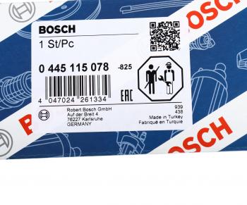 32 899 р. Форсунка AUDI A4 (04-08) топливная BOSCH BOSCH 0445115078  с доставкой в г. Керчь. Увеличить фотографию 4