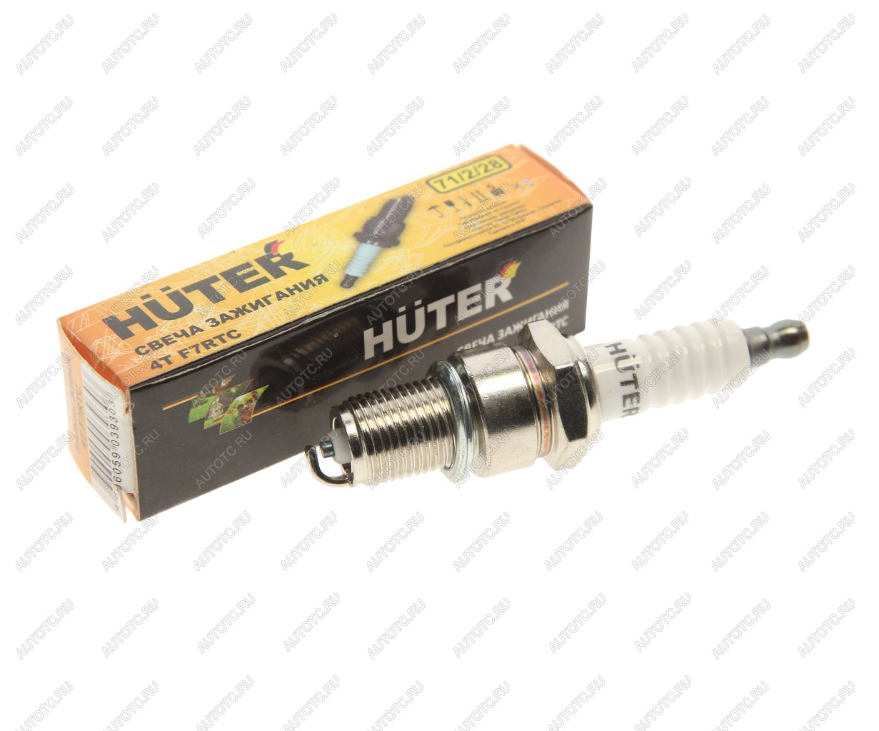 222 р. Свеча зажигания 4T F7RTC HUTER HUTER 71228  с доставкой в г. Керчь