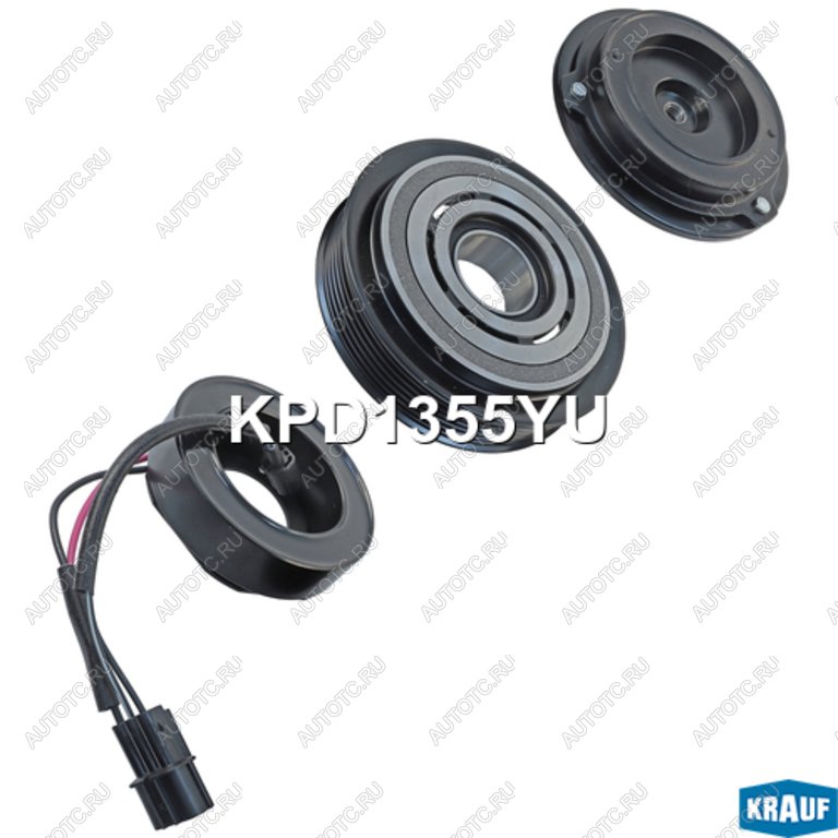 6 749 р. Муфта HYUNDAI ix35 (09-13) компрессора кондиционера KRAUF KRAUF kpd1355yu  с доставкой в г. Керчь