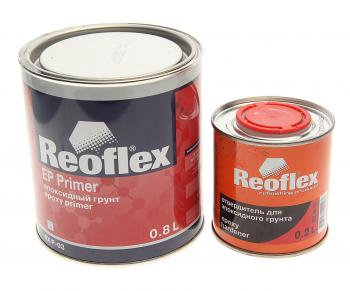 1 249 р. Грунт серый эпоксидный 0.8л с отвердителем REOFLEX REOFLEX ц0012965  с доставкой в г. Керчь. Увеличить фотографию 1