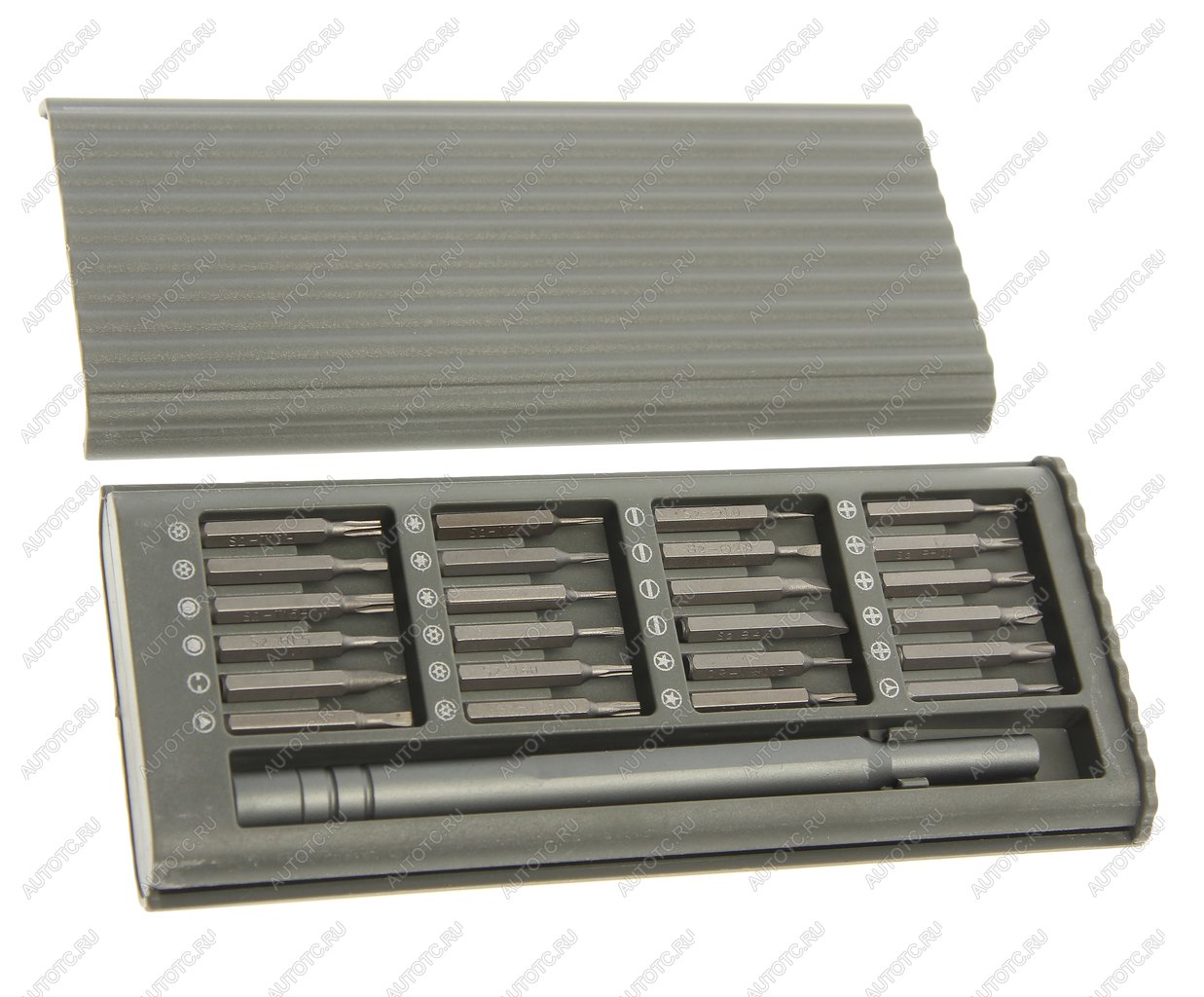 519 р. Набор отверток прецизионных 24 предмета VERTEXTOOLS VERTEXTOOLS 0033-24  с доставкой в г. Керчь