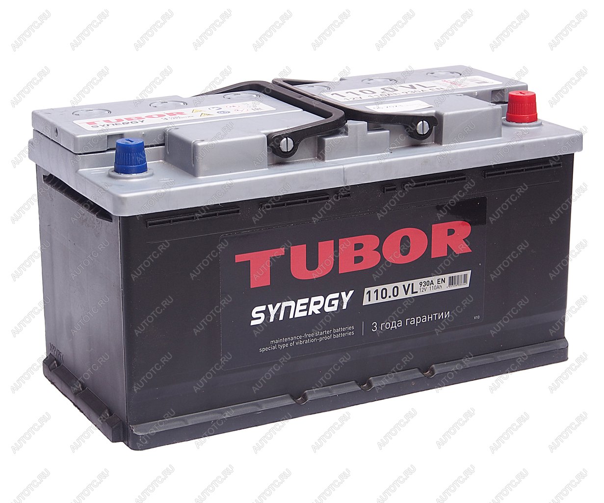 16 849 р. Аккумулятор TUBOR Synergy 110Ач обратная полярность TUBOR 6ст110(0)  с доставкой в г. Керчь