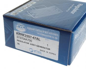 1 749 р. Регулятор HYUNDAI Porter 2 (12-) KIA Bongo 3 (12-) (2.5-A2) напряжения генератора FYC FYC 37370-4a700  с доставкой в г. Керчь. Увеличить фотографию 5